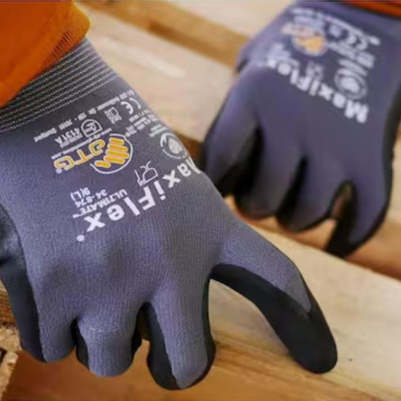 12 Pairs - MaxiFlex PIP 34874 - Maxi Flex Ultimate