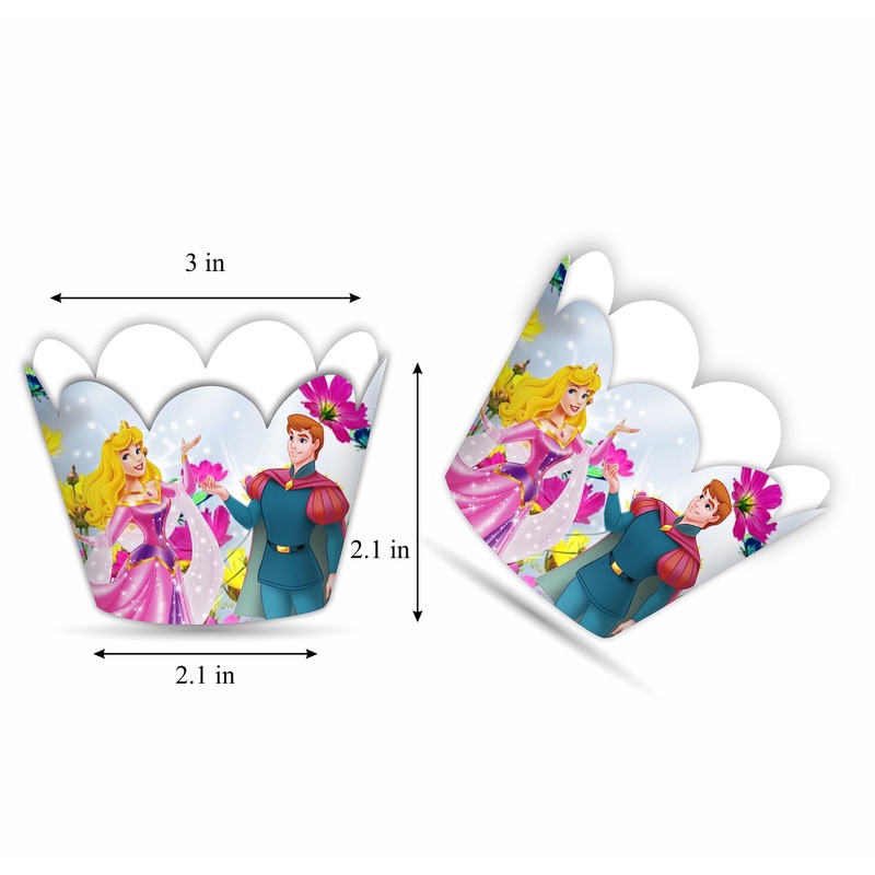 Seyal® Sleeping Bauty Cupcake Wrapper
