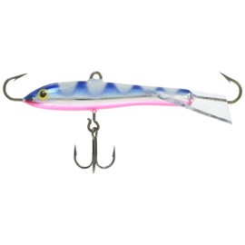 Rapala GZBP W7-GZBP Metal Jig, Jigging Wrap, Universal Color, 2.8 inches (7 cm), 0.6 oz (18 g), Zebra Glove Pin Lure