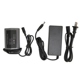 EL18 DC Coupler Kit External Full Decoding Dummy Battery with Power Supply Adapter for Nikon D4 D4S D5 D6 100‑240VUS Plug