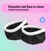 TOEASYWAY Drink Covers for Alcohol, Reusable Cup Cover with Straw