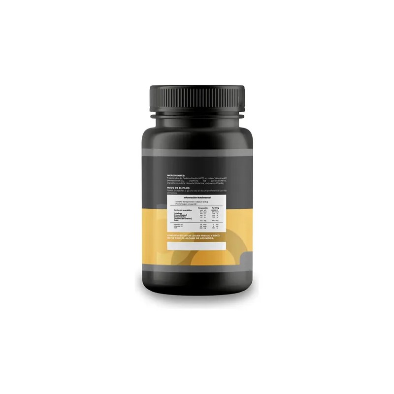 Vitamina D3 y K2 con Aceite MCT ENDAROO para Mejor