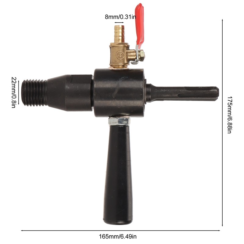 Electric Hammer Adapter Water Injection Converter Electric Drill Turn Water
