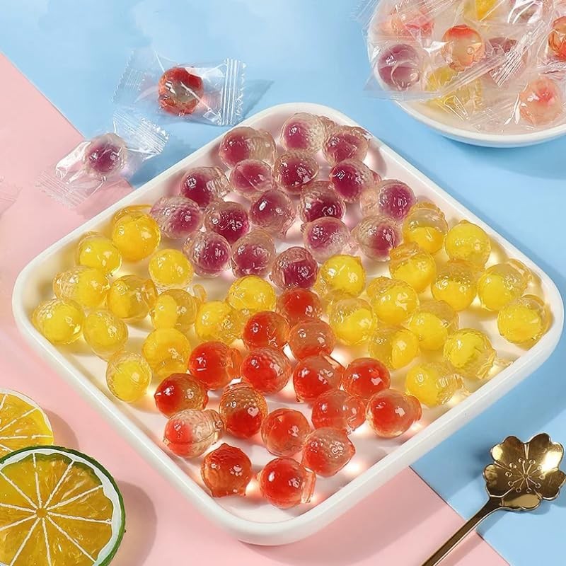 2-Pack Juice Bomb Gummies – Liquid-Filled Candy That Bursts in