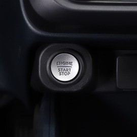 Stainless Steel Silver Engine Start Stop Button Switch Ring Trim,ForFor-d Maverick 2022-2025,Push to Start Button Cover Key Ignition Starter Knob Cover Car Engines Start Stop Trim Accessories