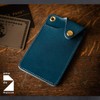 AME DE MASSE Card Case, ID Holder, Tochigi Leather, Genuine