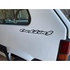 Sticker Trekking Panda 4x4 Offroad Fluoristrada Sticker (Silver)