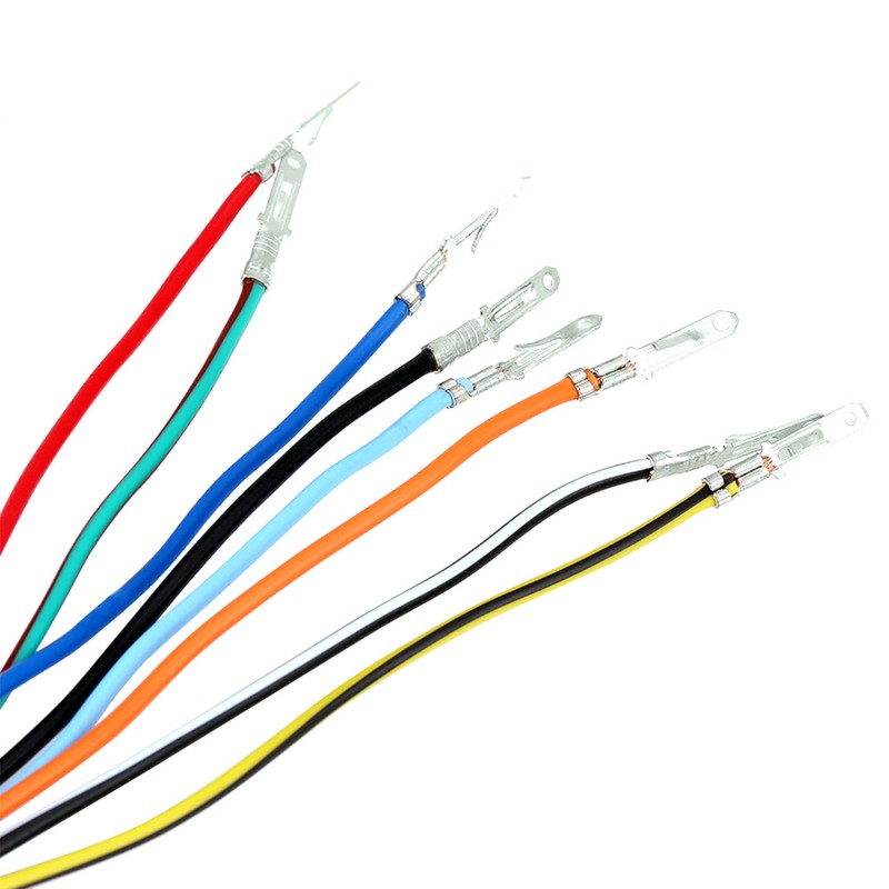 Cafe Racer Custom Motorcycle Mechanical Speedometer with LED Indicator Odometer