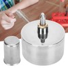 Fyearfly Stainless Steel Alcohol Lamp, 400 ml Bunsen Burner, Alcohol
