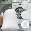 sourcing map Laundry Bag with Drawstring Closure, 27"x22" Dirty Clothes