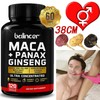 balincer Maca Ginseng Kapseln - Hochdosiert Mit 11400Mg - 120