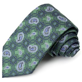 3.15'' (8cm) Men's Necktie Paisley Floral Ties for Men Formal Flower Neckties with Multiple Colors for Business and Wedding