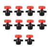 SEIWEI 10Pcs Automatic Rotating Sprinkler Heads, 1/2 Inch Rotating Micro