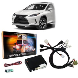 MPC Remote Start Kit Compatible with Lexus RX350h 2022-2024 || Plug and Play || Push Lock 3X to Start || USA Tech Support
