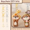 990 PCS Keychain Making Kit, Jewelry and Keychain Making Supplies