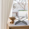 ABOOFAN Acrylic Book Holder Open Large Book Display Stand Reading