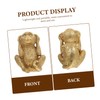 MAGICLULU Resin Monkey Adornment Monkey Decor for Office Tabletop Resin