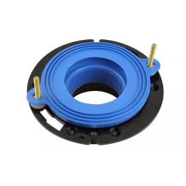 georglasko_8 Wax Free Toilet Seal Bowl Gasket Fit Any Drain Secure Universal Gasket Stackable