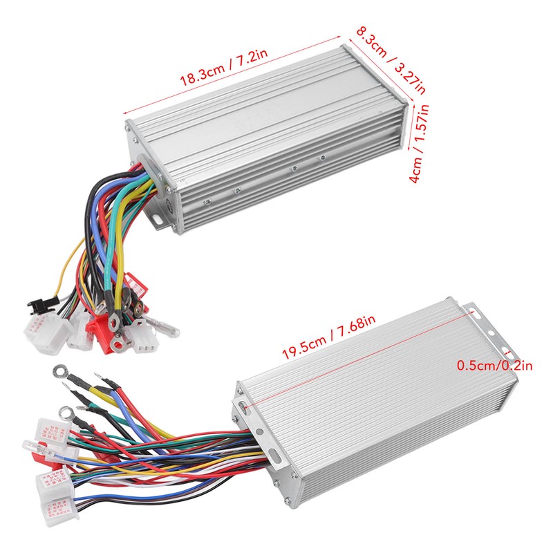 48‑64V Brushless Motor Controller 800W to 1000W Waterproof Aluminum Alloy