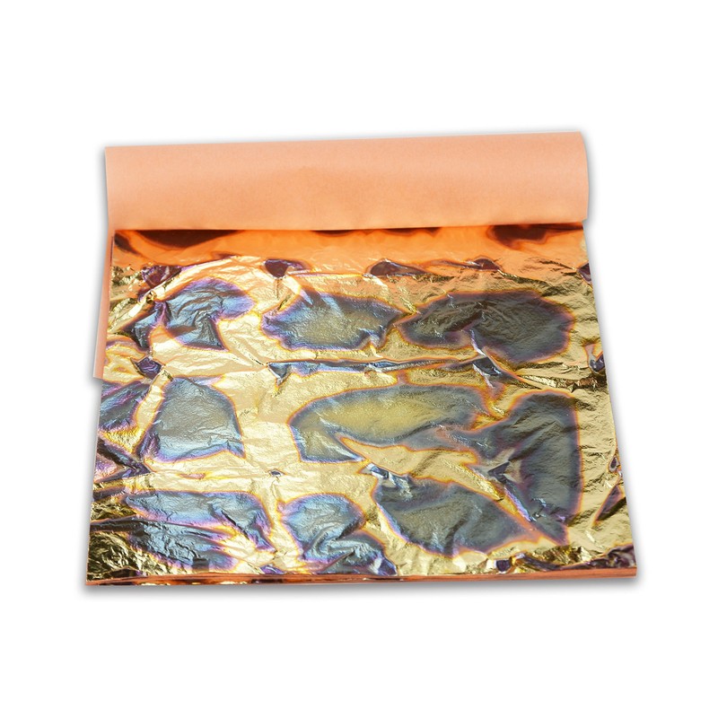 Variegated Gold Leaf Sheets - by Barnabas Blattgold - Color