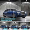 LUCORUSC Led Garage Lights 2 Pack 200W Super Bright Ceiling