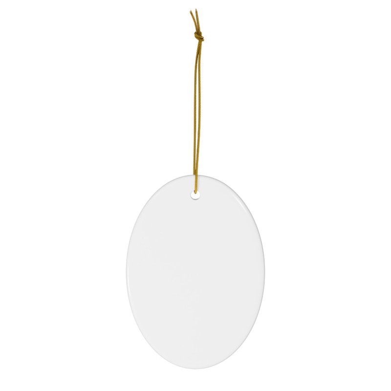 White Cockapoo Dog Christmas Ornament 2025 - Its Not A