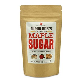 Sugar Bob’s Finest Kind, Vermont Maple Sugar, Made from All-Natural Vermont Maple Syrup, 4 oz.