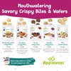Appleways Granola Crispy Bites, All-Natural Individually Wrapped Whole Grain Granola