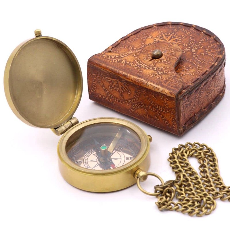 Dad Day Gift Compass with a Beautiful Quote