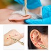 YOAYAO Face Pointer, Brass, Pressure Point Pushing Rod, Face Massage,