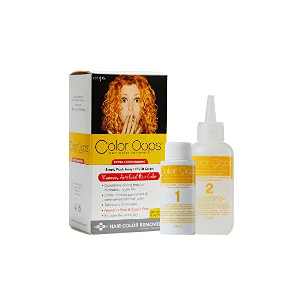 Color Oops Hair Color Remover Extra Conditioning 4oz. (2 Pack)