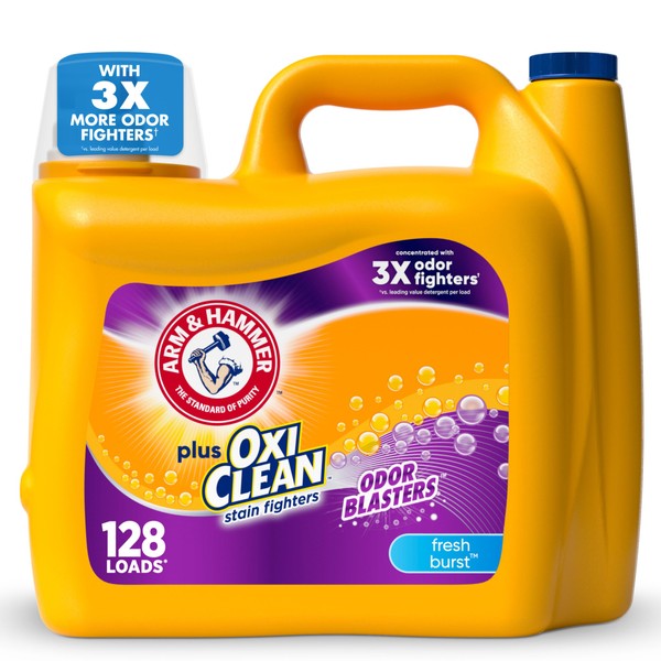 ARM & HAMMER Plus OxiClean Odor Blasters Fresh Burst, 128