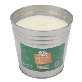 Pwshymi Scented Candle Smokeless 3 Wick Metal Bucket Soy Wax Essential Oil Scented Candle for Dining Garden Camping, Candles Gifts Set for Women, Birthdays, Weddings, Chr