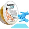 Sugaring paste kit with applicator and gloves set. Sugar Waxing at home