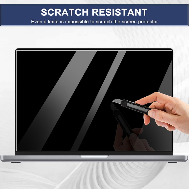 (2 Pack)Screen Protector for 2024 New MacBook Pro 14 inch