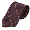 Michi Kolondon Brand Necktie, Made in Japan, 100% Silk, Jacquard