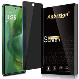 Anbzsign 2 Pack for Moto G Power (2025) Privacy Tempered Glass Screen Protector, 9H Anti Spy Private Film, Anti-Scratch, Case Friendly for Moto G Power 5G(2025)