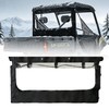 QYMOTO CFMOTO Uforce 600 Rear Windshield,UTV Cab Enclosure Water-Resistant Zipper-open
