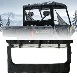 QYMOTO CFMOTO Uforce 600 Rear Windshield,UTV Cab Enclosure Water-Resistant Zipper-open Windscreen Compatible with CFMOTO Uforce 600 Accessories