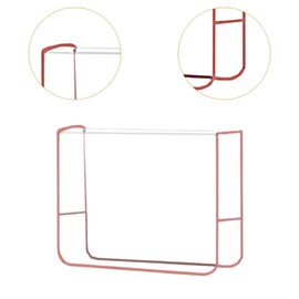 Perfeclan Salon Chair Cover,Hairdressing Chair Back Cover with Pink Edge,Clear Fits Standard Square Hairdressing Chairs for Barber Shop, 51x40x12cm