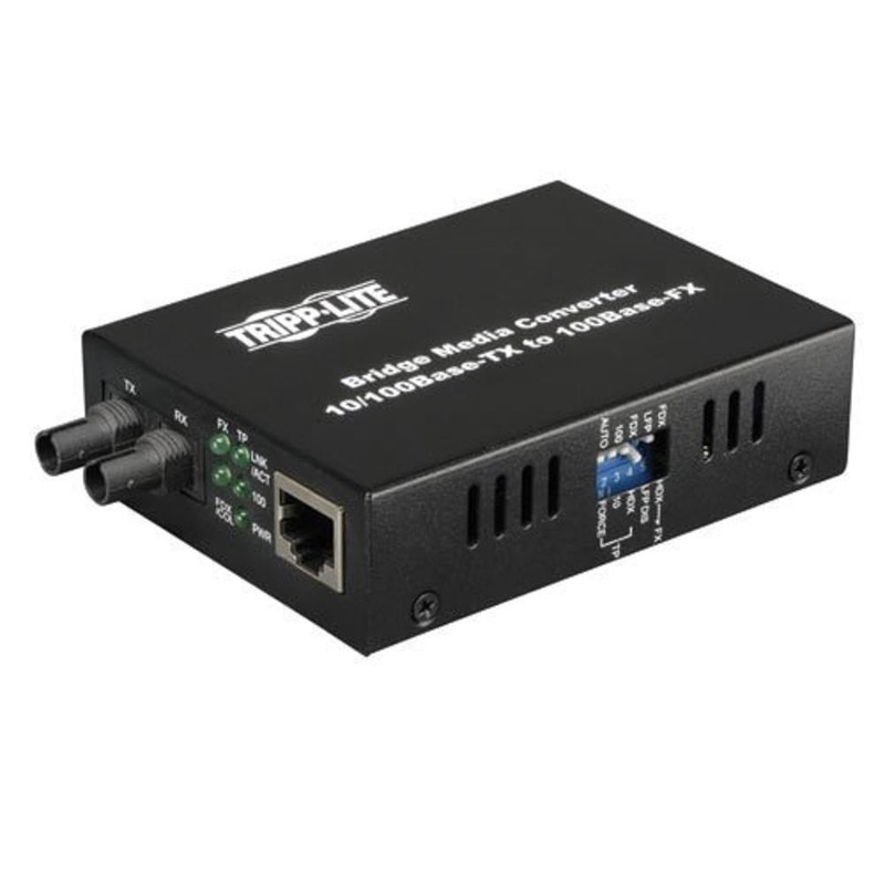 Tripp Lite N784-001-ST External Multimode Media Converter 10/100 FX/TX ST/RJ45,