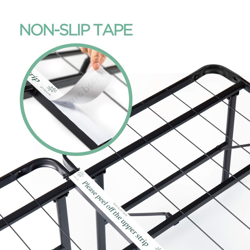 Zinus SmartBase Tool-Free Assembly Mattress Foundation, 14 Inch Metal Platform
