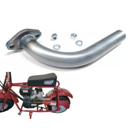 Rusty COLEMAN CT100U CT100 MINIBIKE CUSTOM HEADER EXHAUST STRAIGHT PIPE MADE IN USA