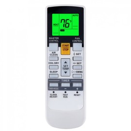 Replacement Remote Control for Fujitsu AR-REG1U AR-REY1U UTY-LNHUM ASU9RLS3 ASU12RLS3 ASU15RLS3 AUU12RLF AUU18RLF AUU9RLF AR-RAE1E AR-RAE2U AR-RAE1U ASTG30JEC ASTG34JEC AR-SY1 AR-RY3 AR-RY14