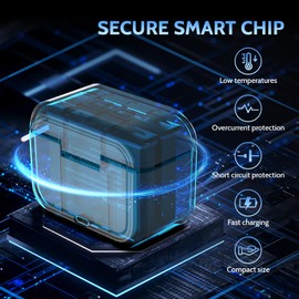 Battery Charger Hub for Insta360 X4 Camera Battery, USB Type-C Cable,2-Channel Quick Battery Charging Storage Station with Misro SD Card Slots (Charger Hub Only)