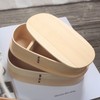Wooden Bento Boxes Double Wood Color Bento Lunch Box Portable