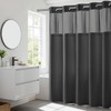River Dream Heavyweight No Hooks Required Dotted Waffle Weave Shower