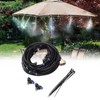 Patio Misting Cooling System Backyard Greenhouse Water Mist 8m 26ft