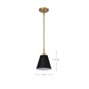 Nuvo Dover - 1 Light Small Pendant in Mid-Century Modern
