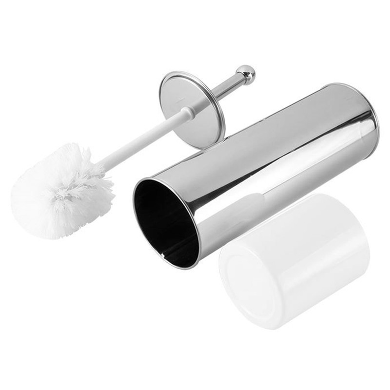 Household Stainless Steel Toilet Brush Cleaner Set Bathroom Cleaning Kit